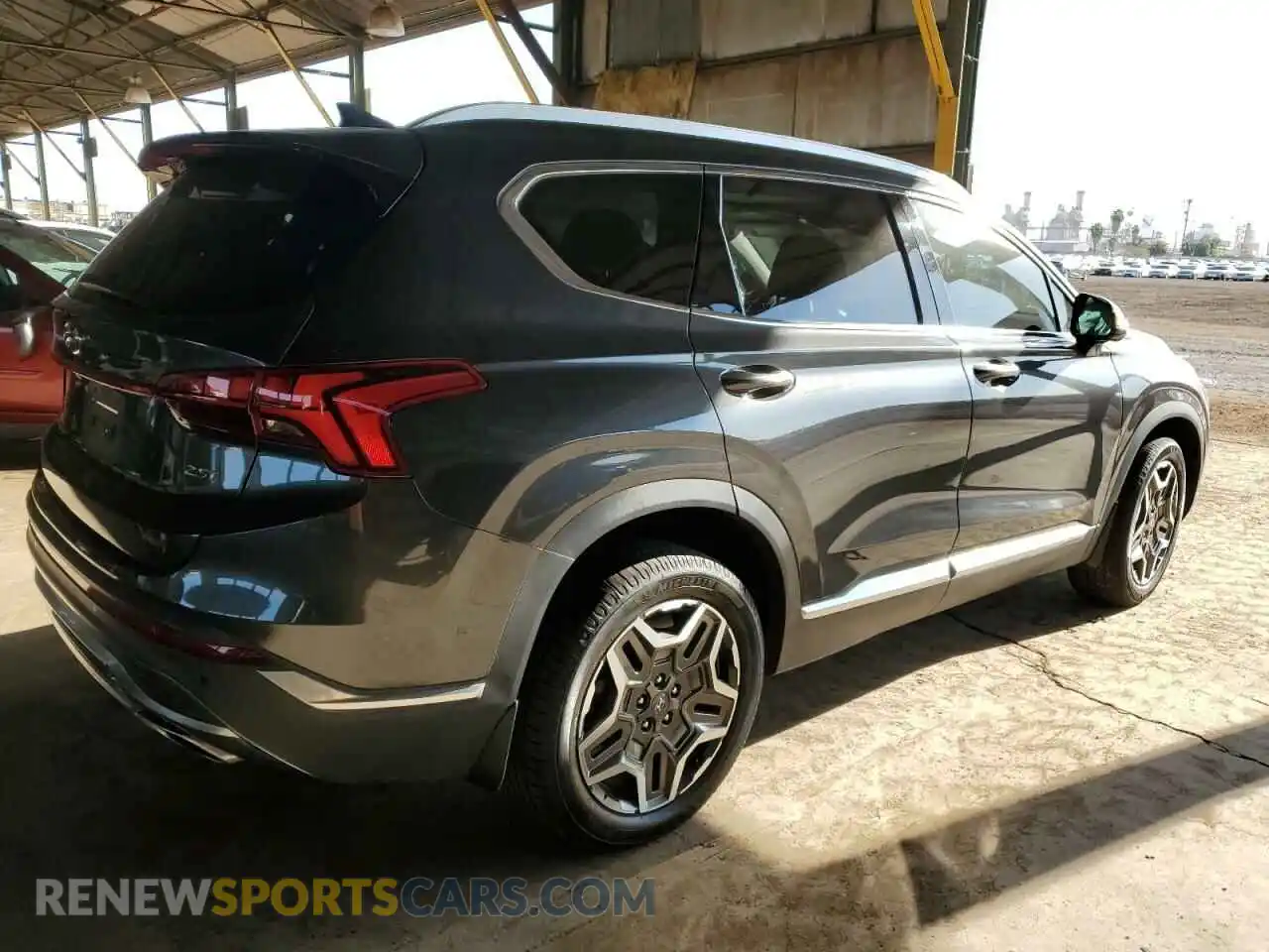 3 Photograph of a damaged car 5NMS44AL7PH500552 HYUNDAI SANTA FE 2023