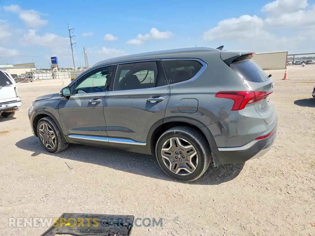 2 Photograph of a damaged car 5NMS44AL9PH557920 HYUNDAI SANTA FE 2023