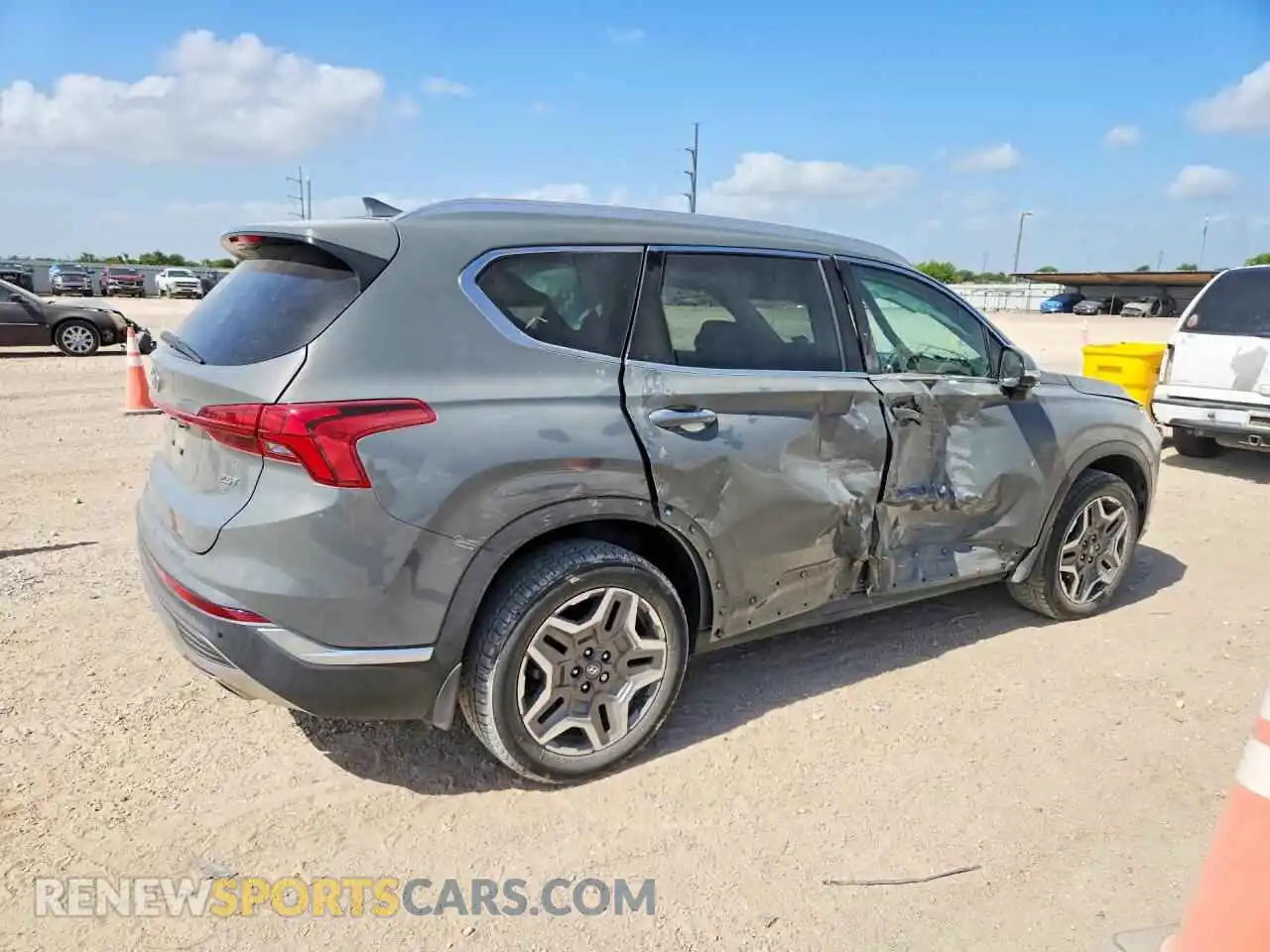 3 Photograph of a damaged car 5NMS44AL9PH557920 HYUNDAI SANTA FE 2023