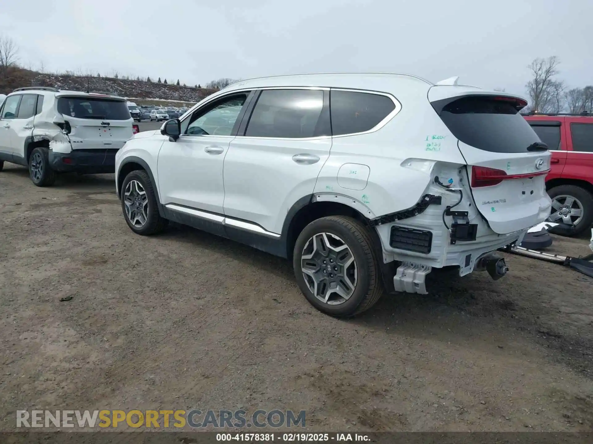 3 Photograph of a damaged car 5NMS4DAL0PH497767 HYUNDAI SANTA FE 2023