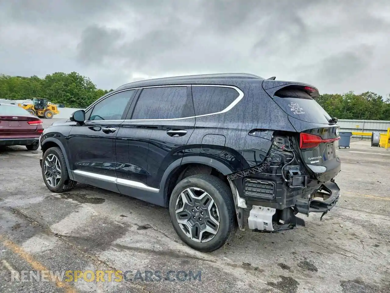 2 Photograph of a damaged car 5NMS4DAL0PH607605 HYUNDAI SANTA FE 2023