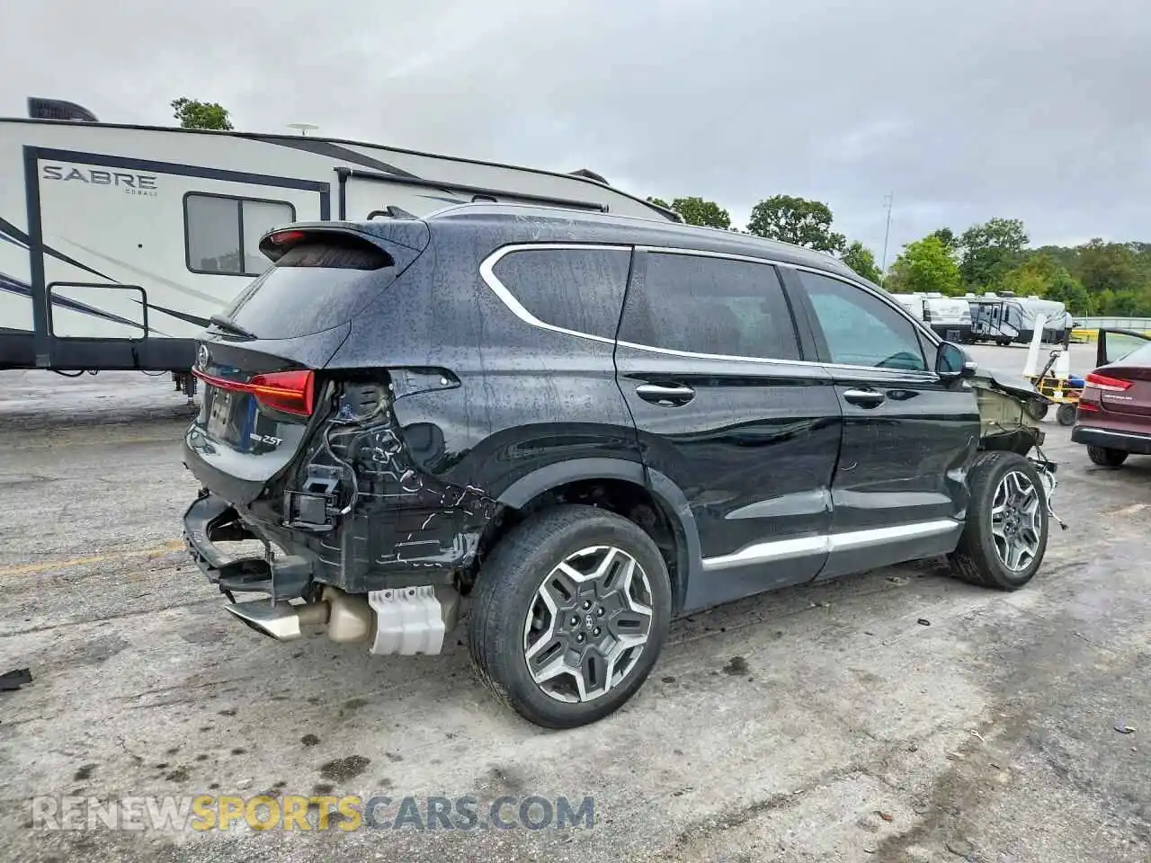 3 Photograph of a damaged car 5NMS4DAL0PH607605 HYUNDAI SANTA FE 2023