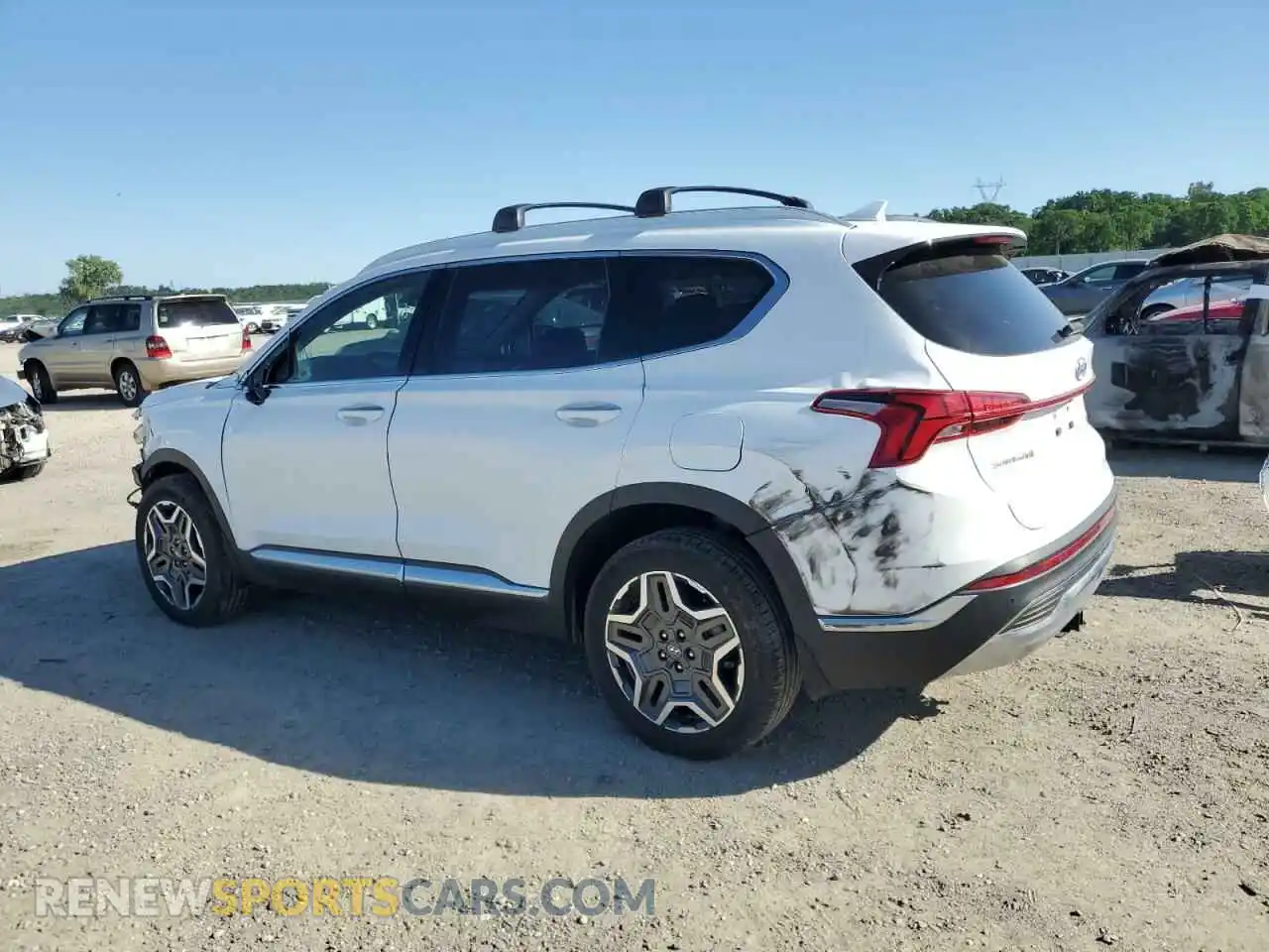 2 Photograph of a damaged car 5NMS4DAL0PH635209 HYUNDAI SANTA FE 2023