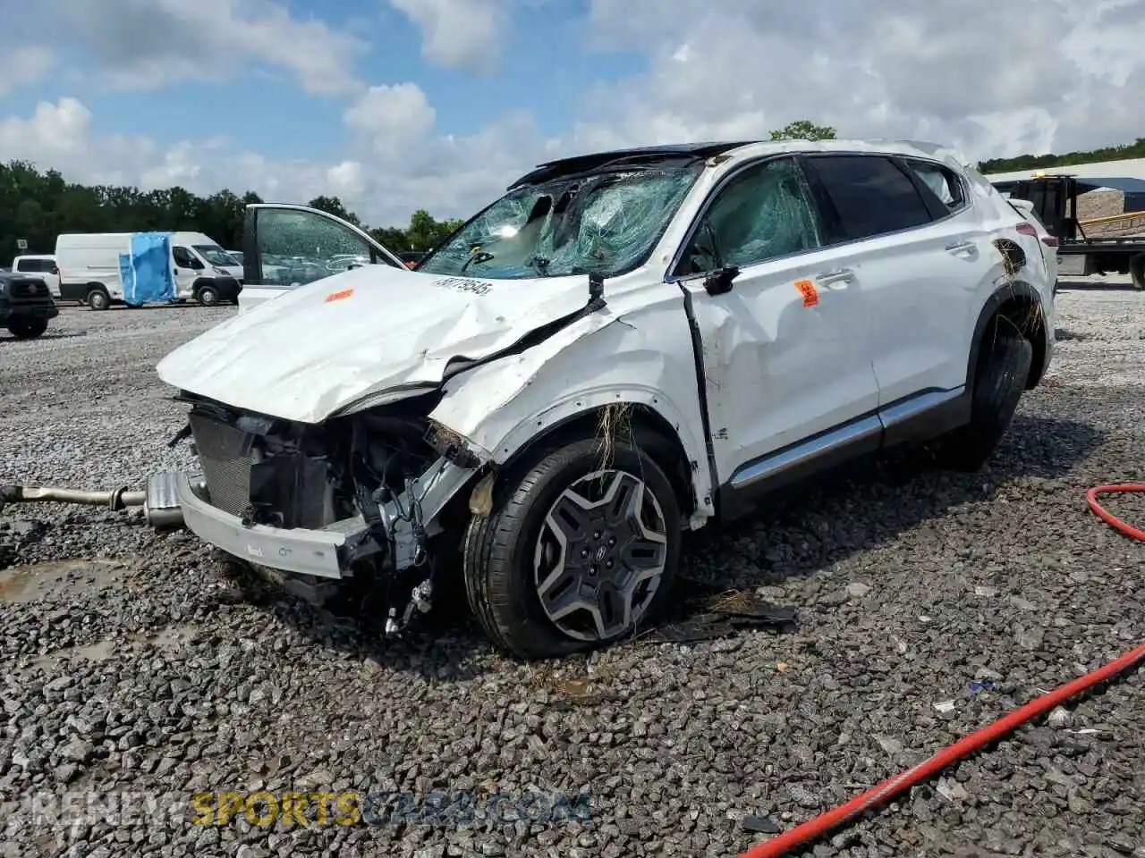 1 Photograph of a damaged car 5NMS4DAL1PH531179 HYUNDAI SANTA FE 2023
