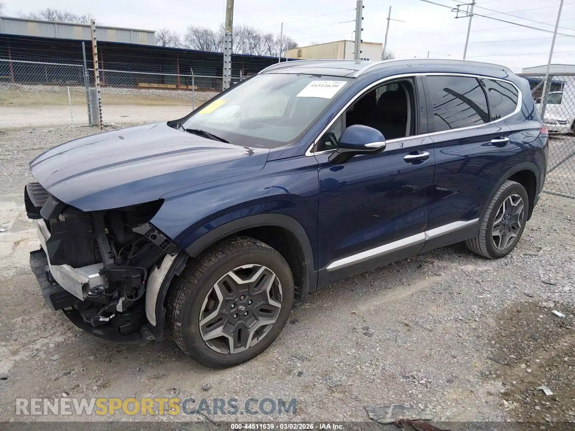 2 Photograph of a damaged car 5NMS4DAL2PH495888 HYUNDAI SANTA FE 2023