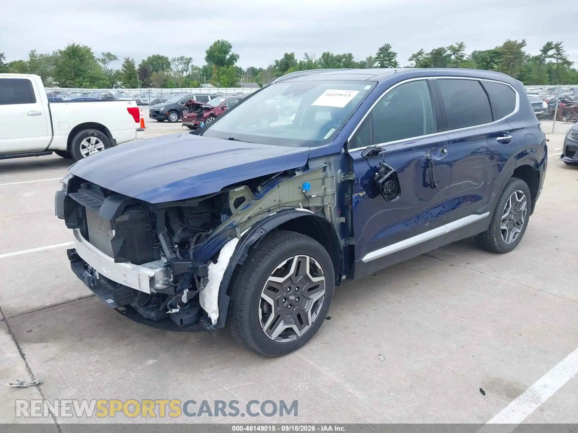 2 Фотография поврежденного автомобиля 5NMS4DAL2PH575837 HYUNDAI SANTA FE 2023