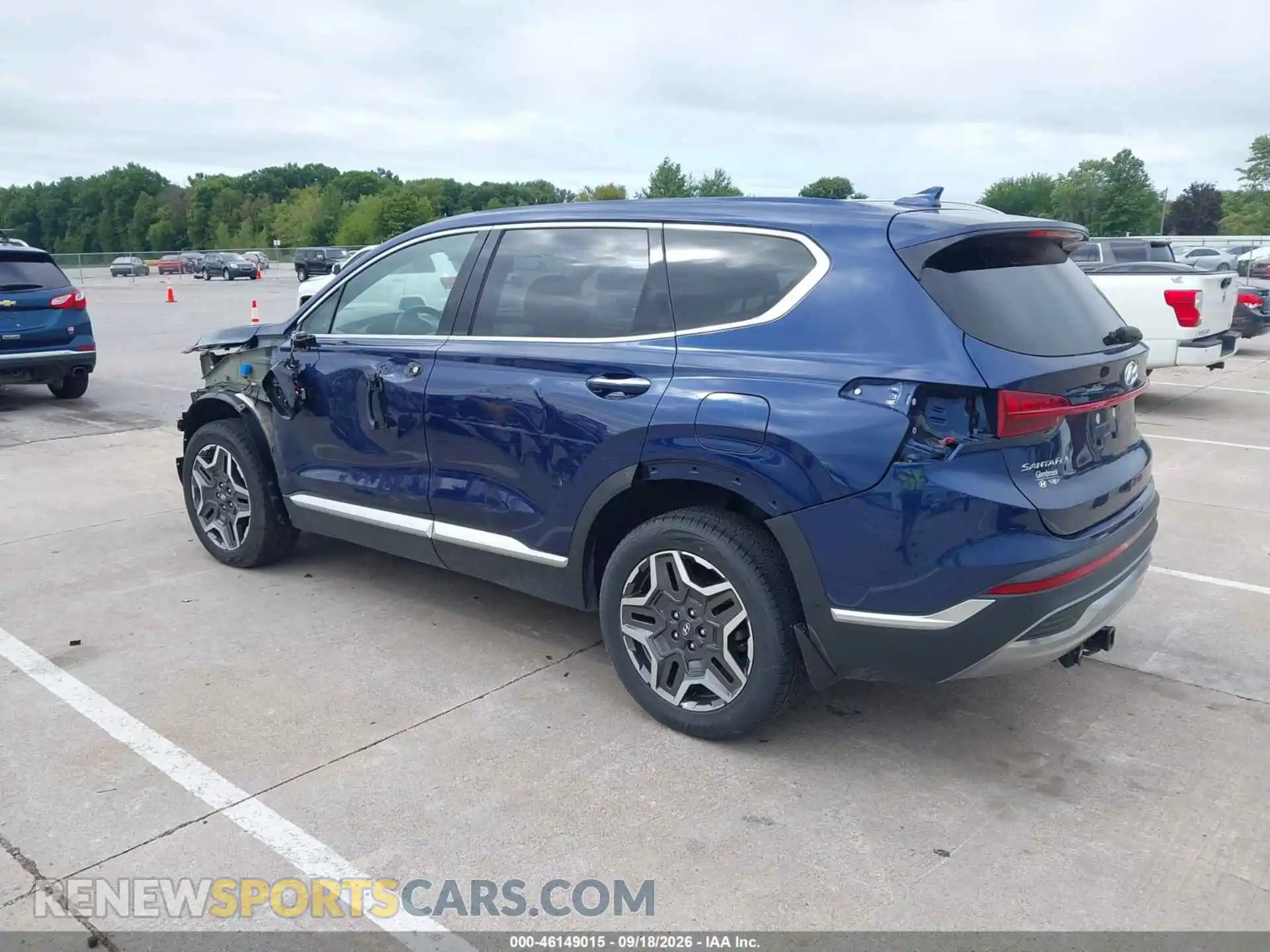 3 Фотография поврежденного автомобиля 5NMS4DAL2PH575837 HYUNDAI SANTA FE 2023