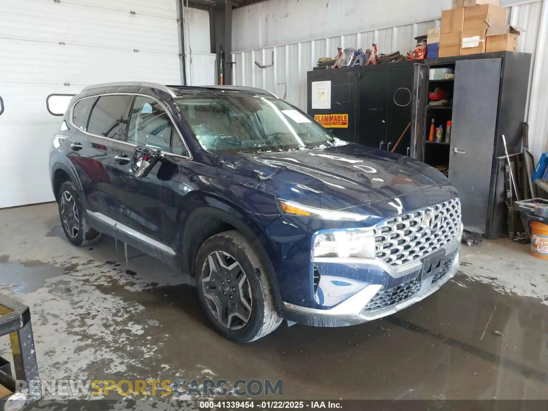 1 Photograph of a damaged car 5NMS4DAL2PH582853 HYUNDAI SANTA FE 2023