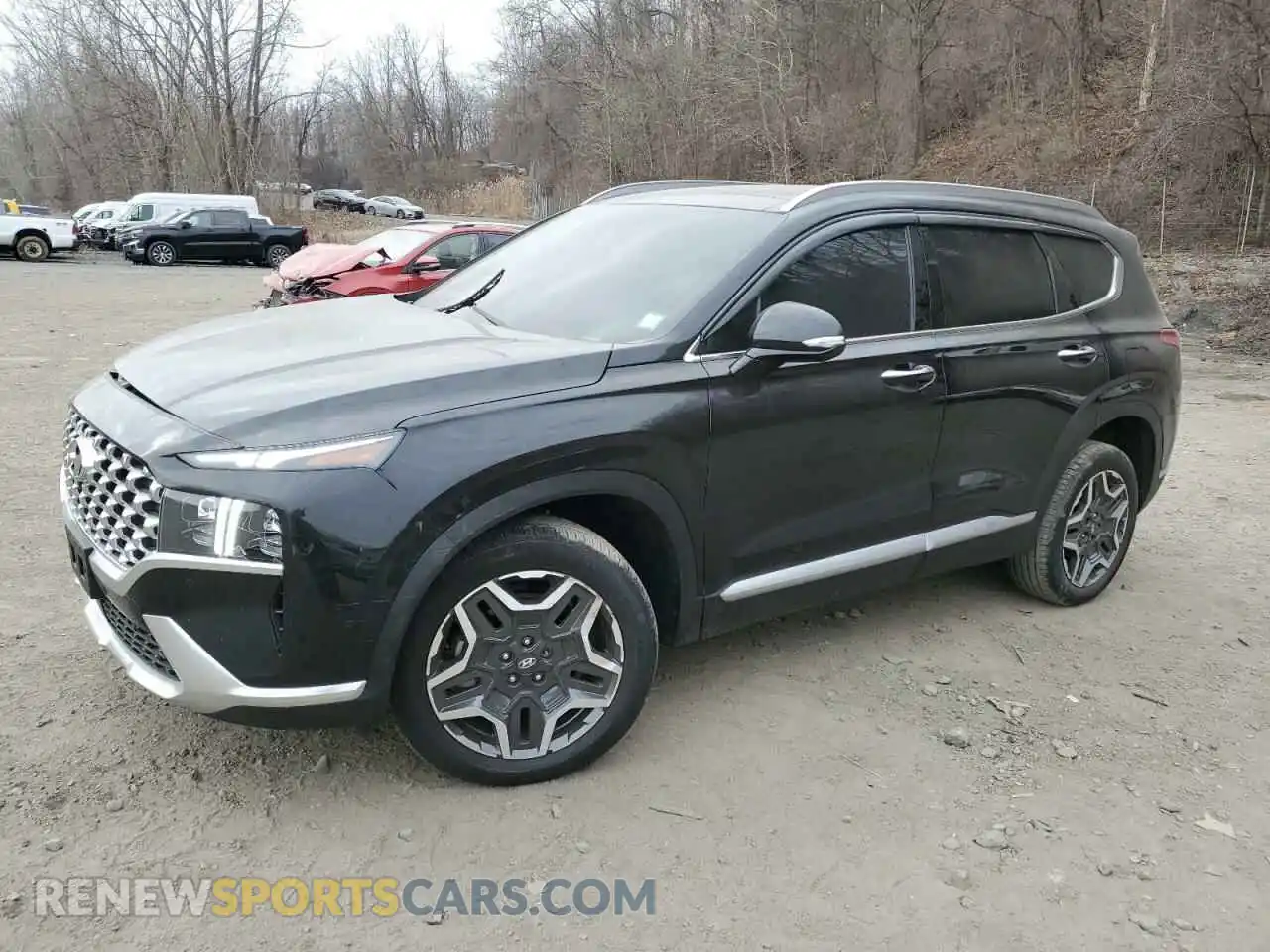 1 Photograph of a damaged car 5NMS4DAL2PH624776 HYUNDAI SANTA FE 2023