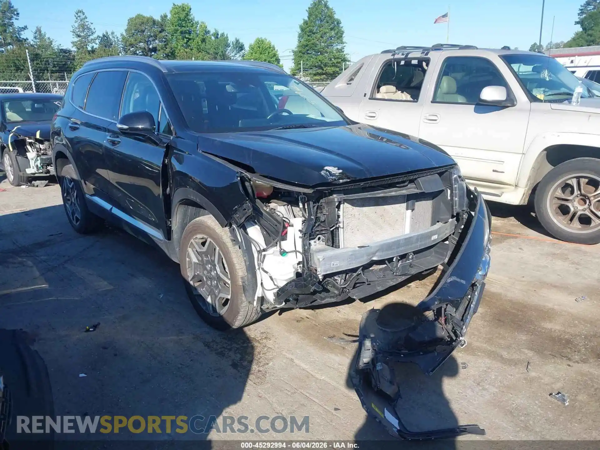 1 Photograph of a damaged car 5NMS4DAL2PH644297 HYUNDAI SANTA FE 2023
