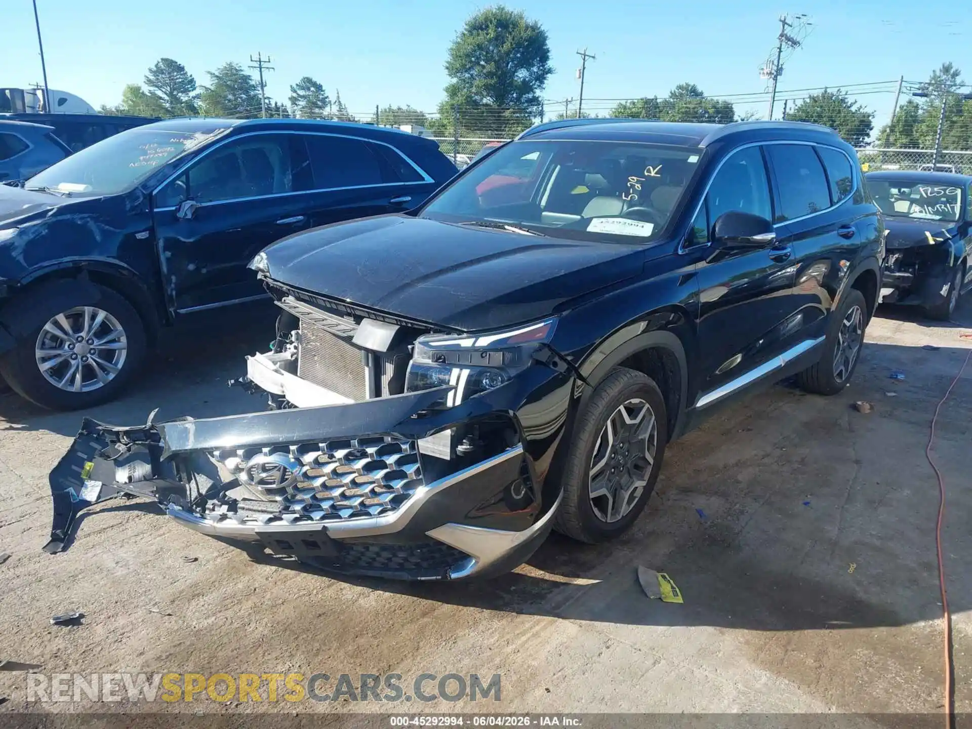 2 Photograph of a damaged car 5NMS4DAL2PH644297 HYUNDAI SANTA FE 2023