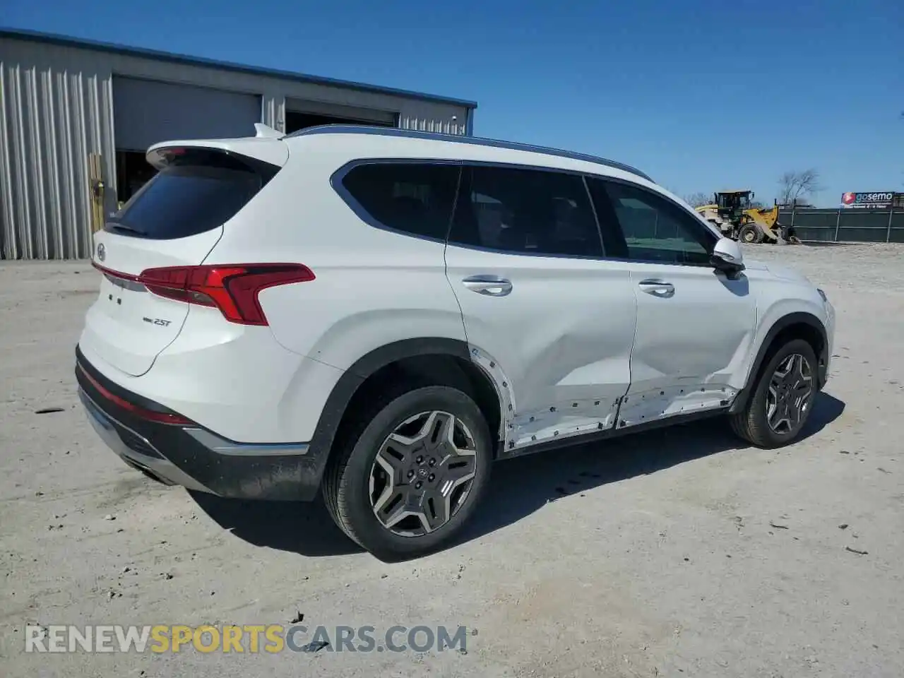 3 fotografías del automóvil dañado 5NMS4DAL2PH644350 HYUNDAI SANTA FE 2023
