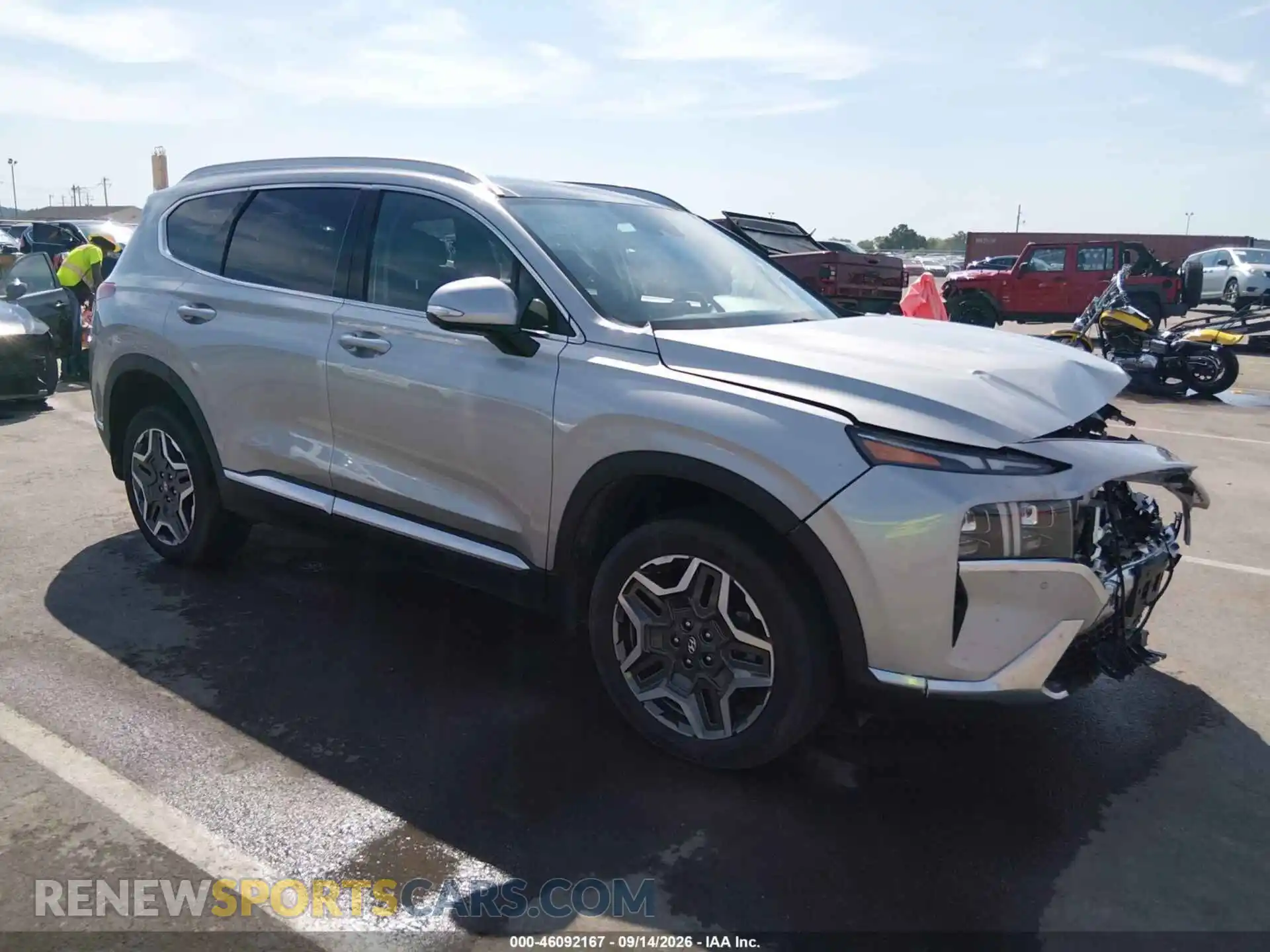 1 Photograph of a damaged car 5NMS4DAL2PH652545 HYUNDAI SANTA FE 2023