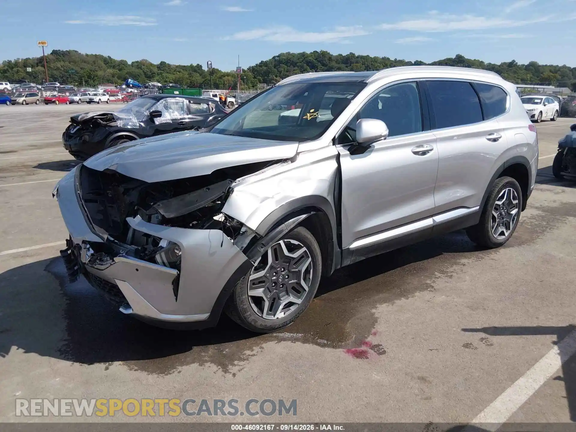 2 Photograph of a damaged car 5NMS4DAL2PH652545 HYUNDAI SANTA FE 2023