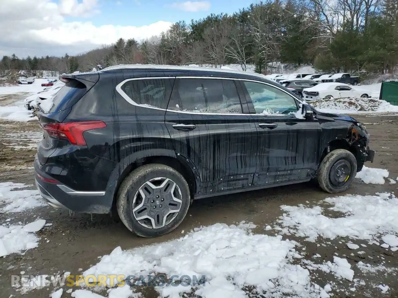 3 Photograph of a damaged car 5NMS4DAL4PH532021 HYUNDAI SANTA FE 2023