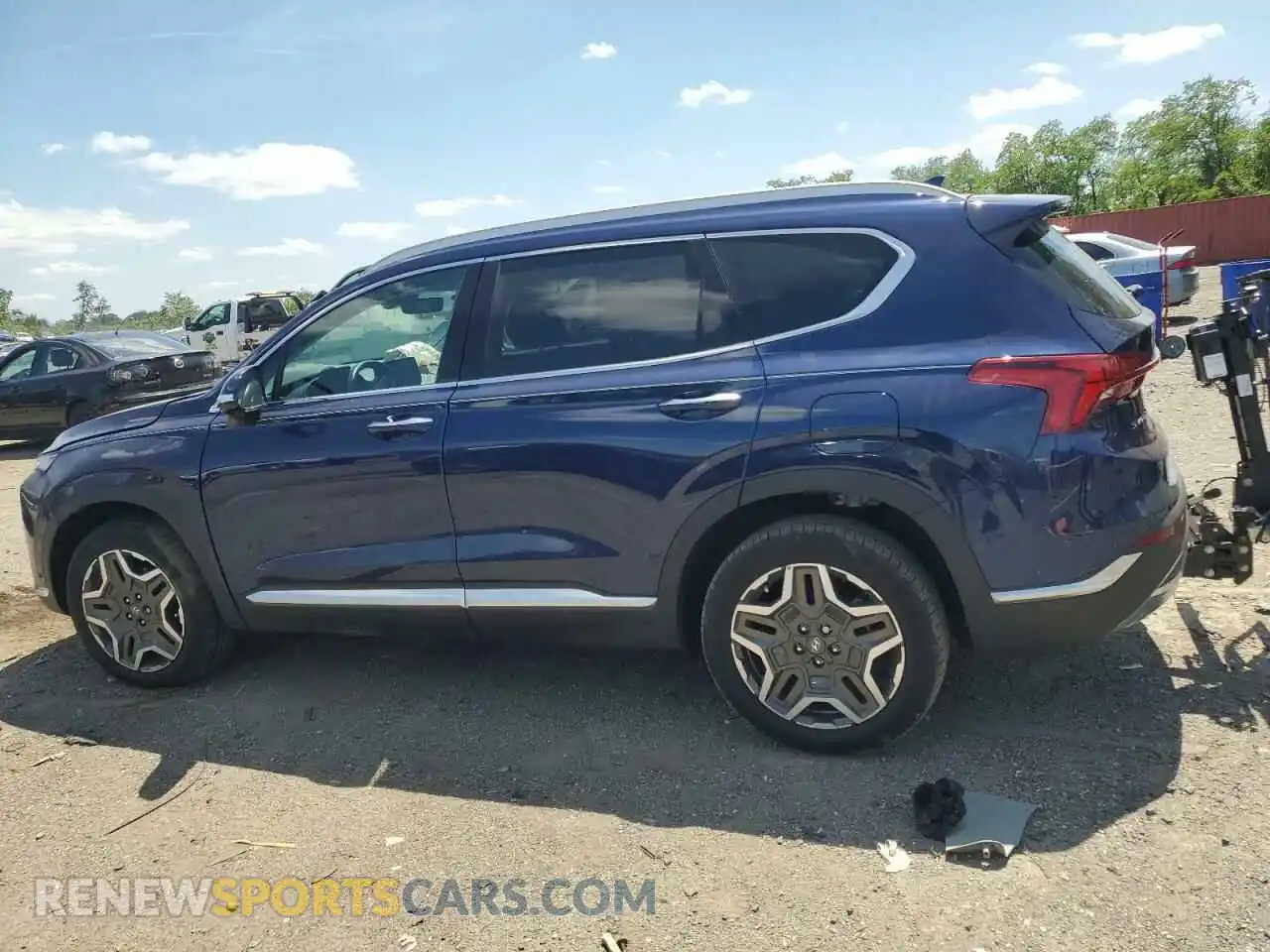 2 Photograph of a damaged car 5NMS4DAL5PH506012 HYUNDAI SANTA FE 2023