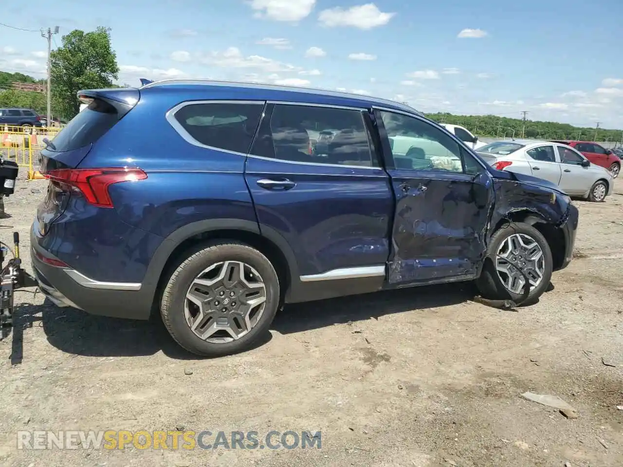 3 Photograph of a damaged car 5NMS4DAL5PH506012 HYUNDAI SANTA FE 2023