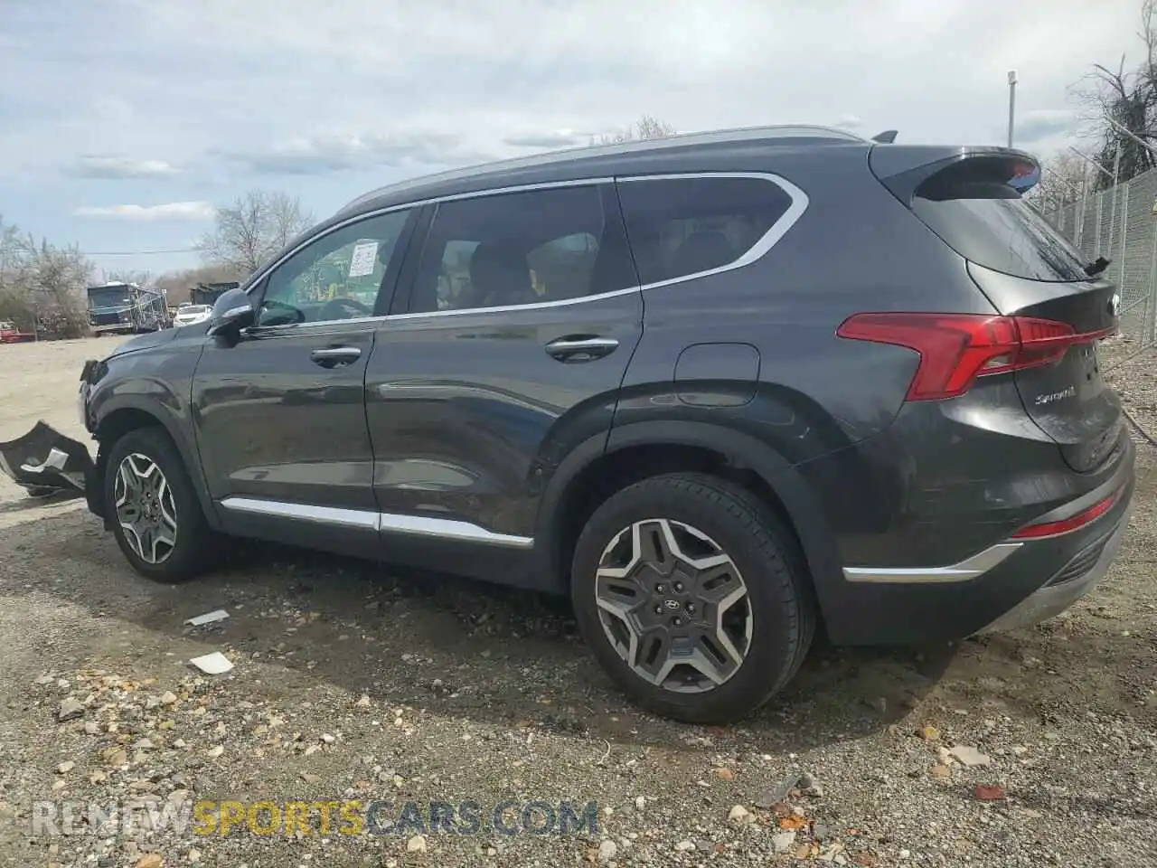 2 Photograph of a damaged car 5NMS4DAL5PH531525 HYUNDAI SANTA FE 2023