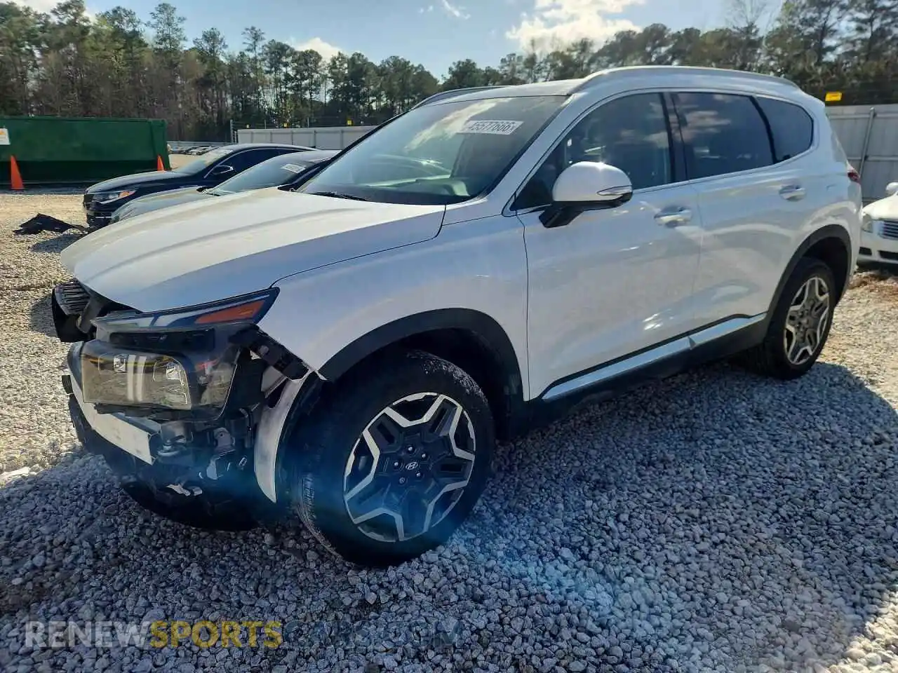 1 Photograph of a damaged car 5NMS4DAL5PH623329 HYUNDAI SANTA FE 2023