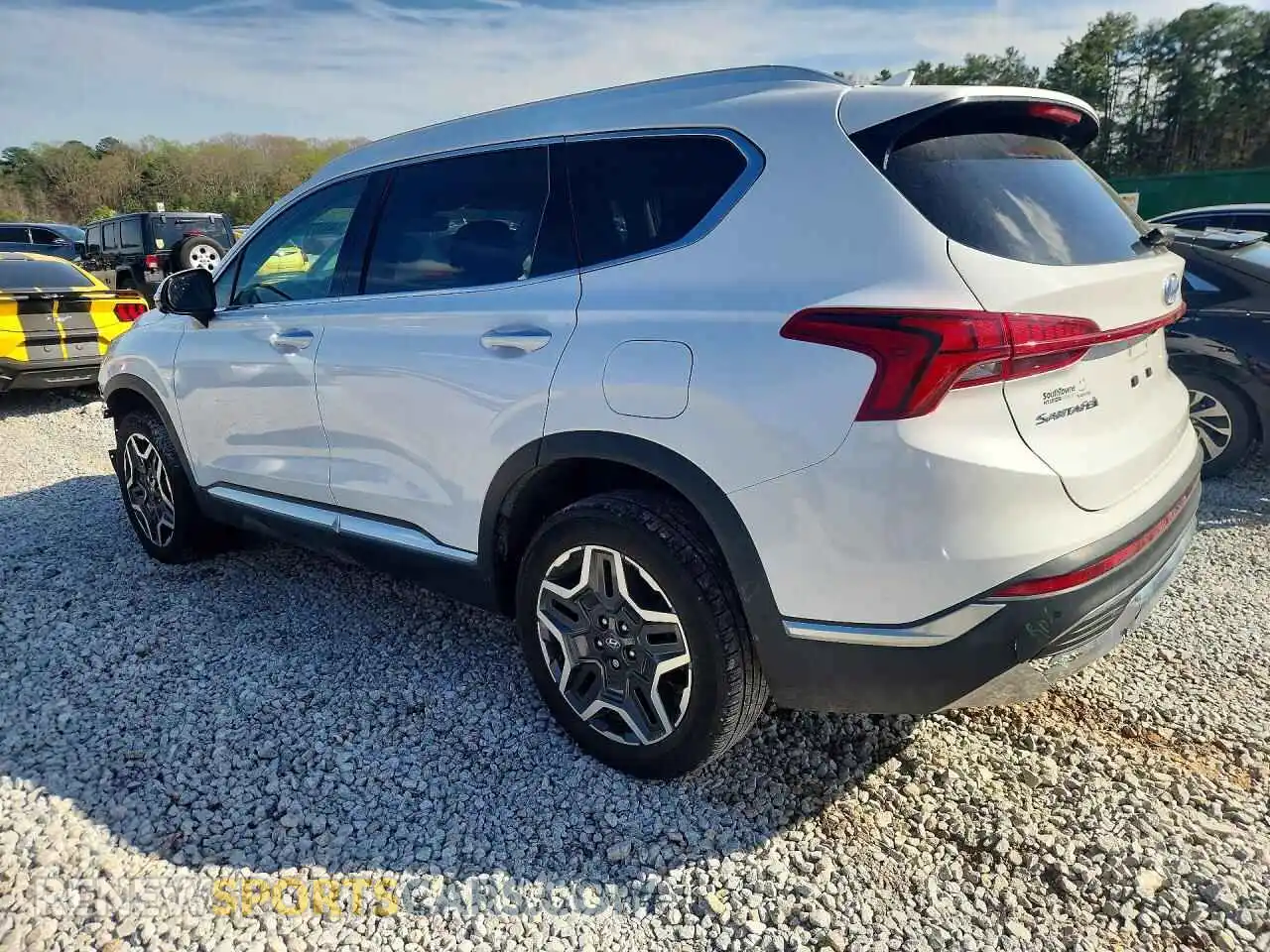 2 Photograph of a damaged car 5NMS4DAL5PH623329 HYUNDAI SANTA FE 2023