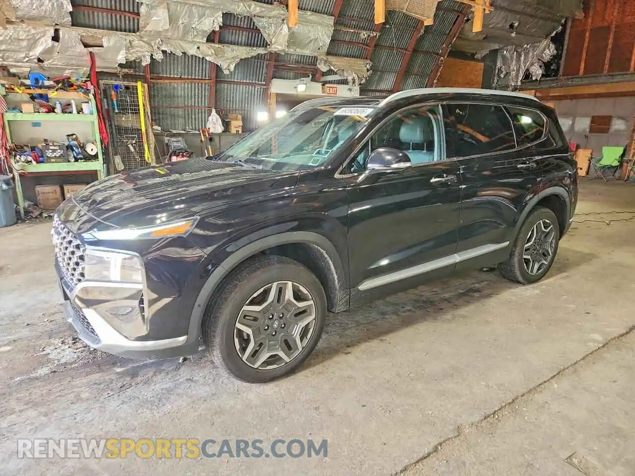 1 Photograph of a damaged car 5NMS4DAL7PH511146 HYUNDAI SANTA FE 2023