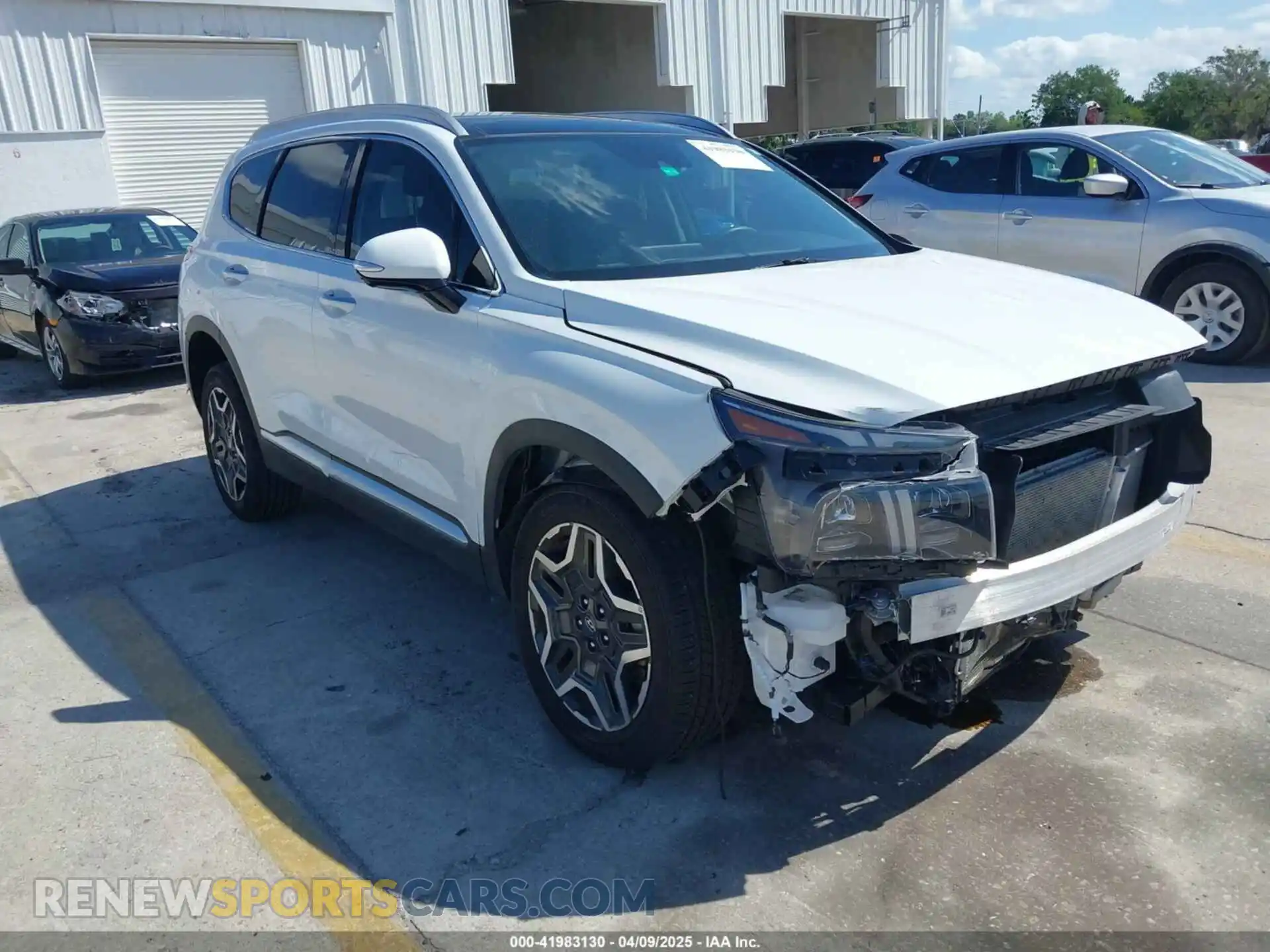 1 Photograph of a damaged car 5NMS4DAL7PH654565 HYUNDAI SANTA FE 2023