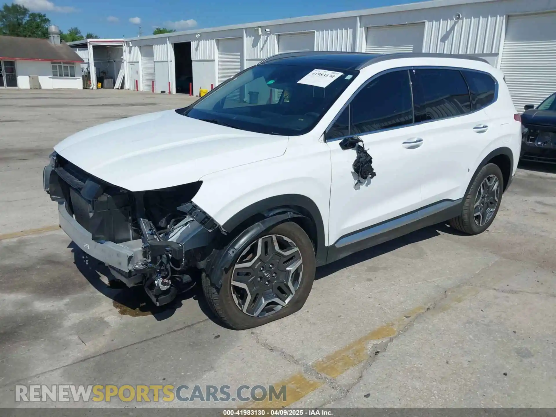 2 Photograph of a damaged car 5NMS4DAL7PH654565 HYUNDAI SANTA FE 2023