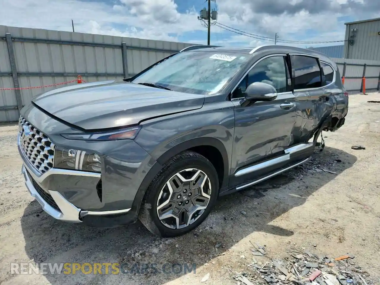 1 fotografías del automóvil dañado 5NMS4DAL8PH537786 HYUNDAI SANTA FE 2023