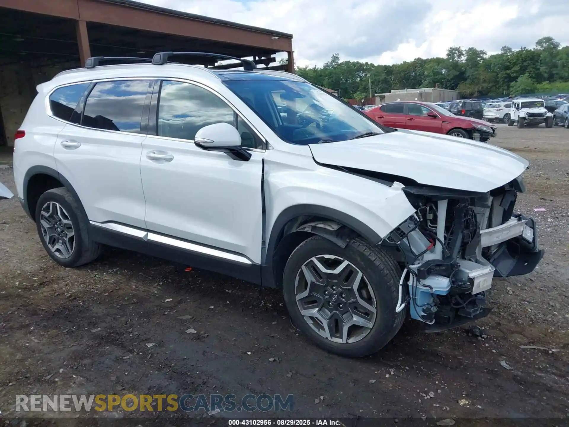 1 Photograph of a damaged car 5NMS4DAL9PH497749 HYUNDAI SANTA FE 2023
