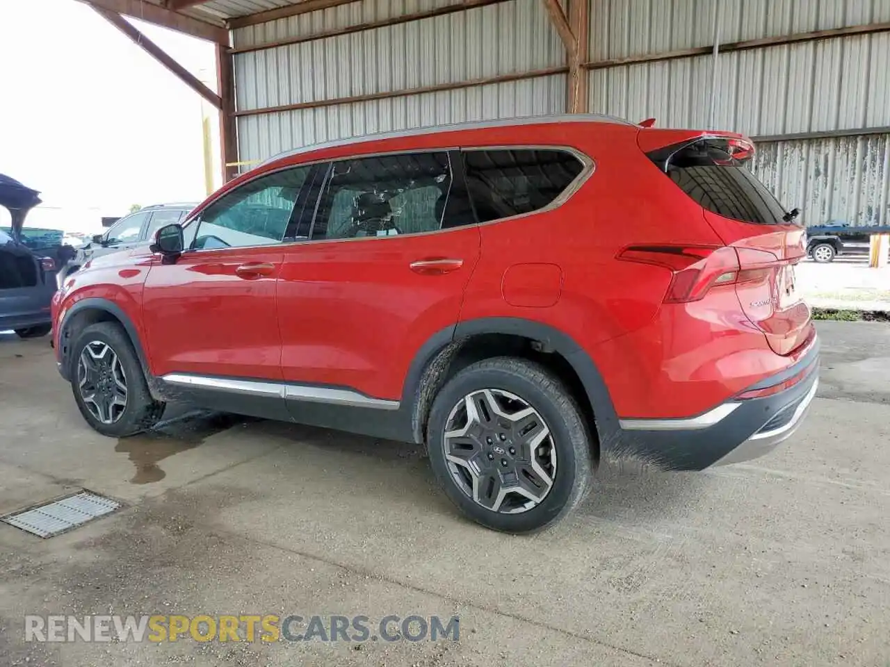 2 Photograph of a damaged car 5NMS4DAL9PH530586 HYUNDAI SANTA FE 2023
