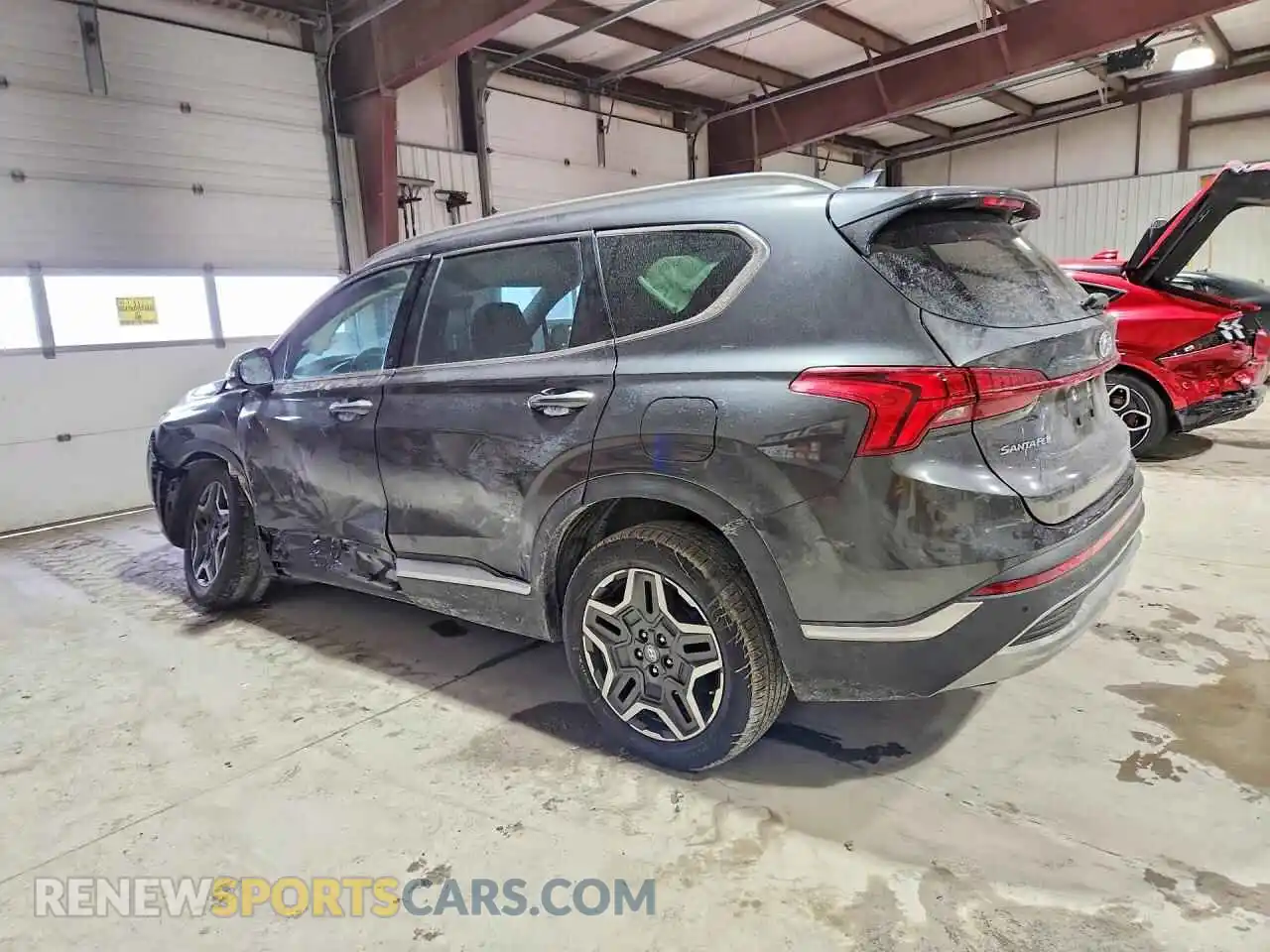 2 Photograph of a damaged car 5NMS4DAL9PH533939 HYUNDAI SANTA FE 2023
