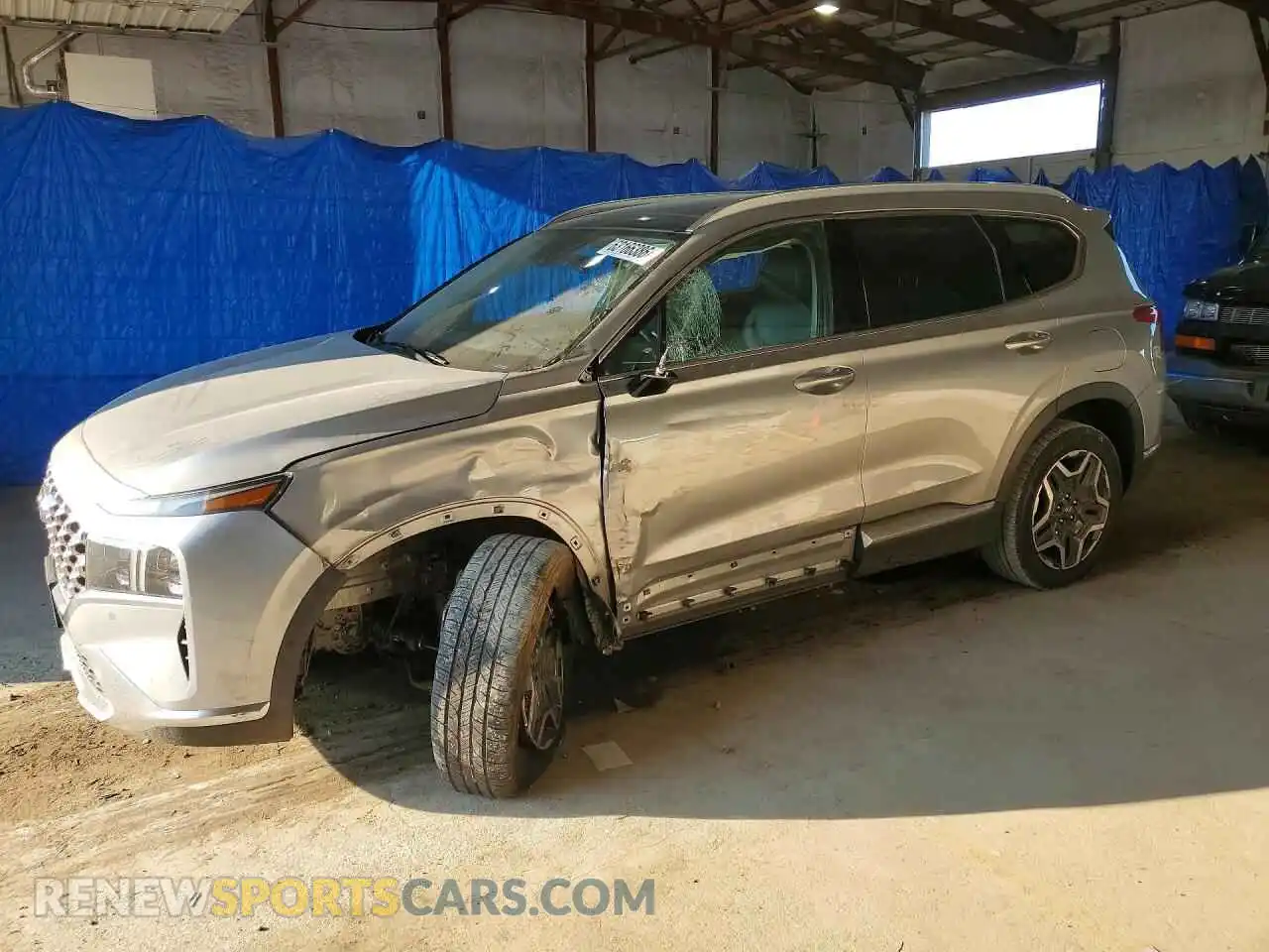 1 Photograph of a damaged car 5NMS4DAL9PH534234 HYUNDAI SANTA FE 2023