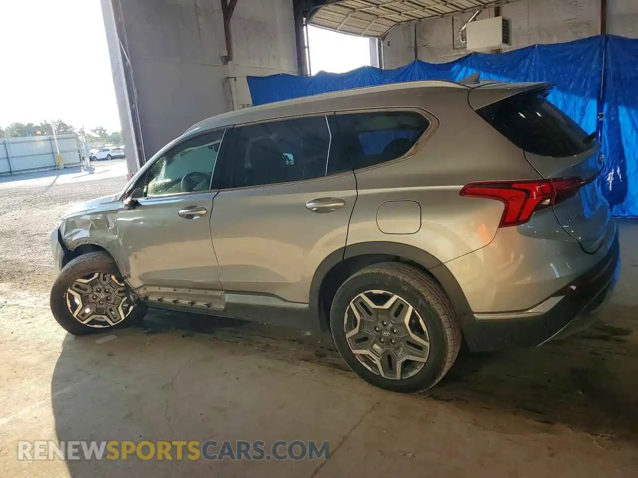 2 Photograph of a damaged car 5NMS4DAL9PH534234 HYUNDAI SANTA FE 2023