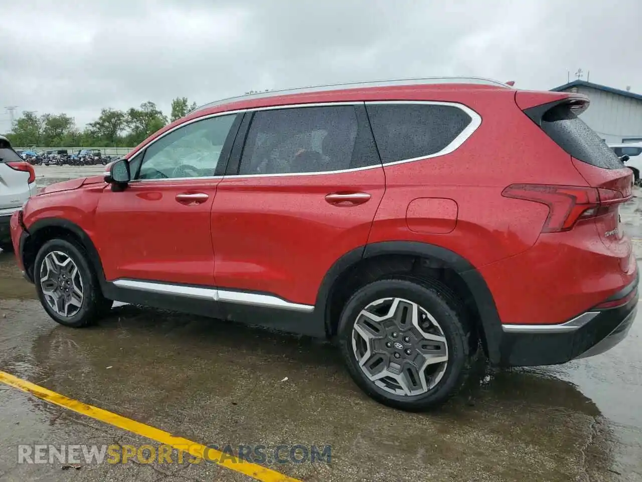 2 Photograph of a damaged car 5NMS4DALXPH483648 HYUNDAI SANTA FE 2023