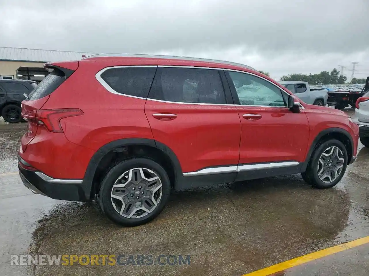 3 Photograph of a damaged car 5NMS4DALXPH483648 HYUNDAI SANTA FE 2023