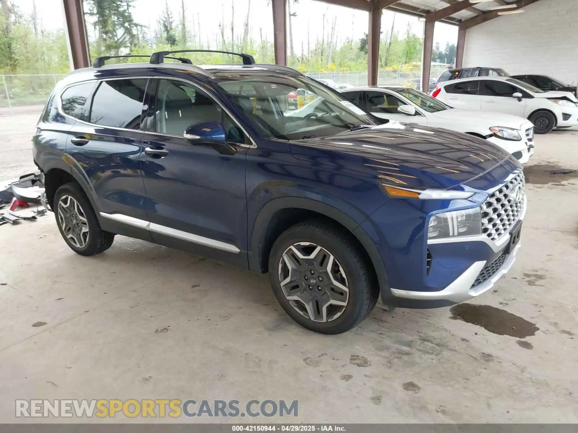 1 Photograph of a damaged car 5NMS4DALXPH486503 HYUNDAI SANTA FE 2023