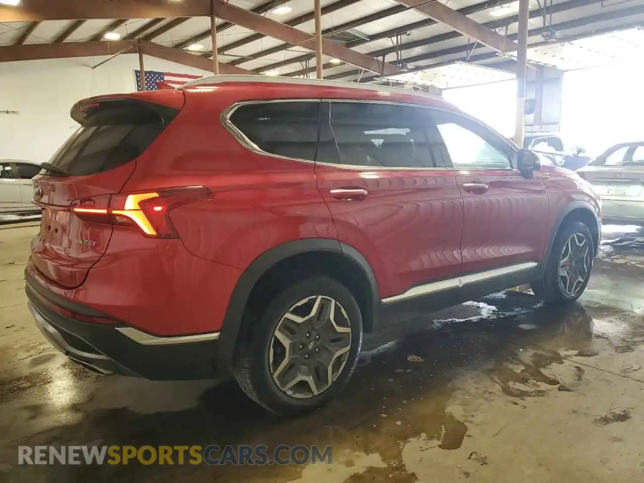 3 Photograph of a damaged car 5NMS4DALXPH495377 HYUNDAI SANTA FE 2023