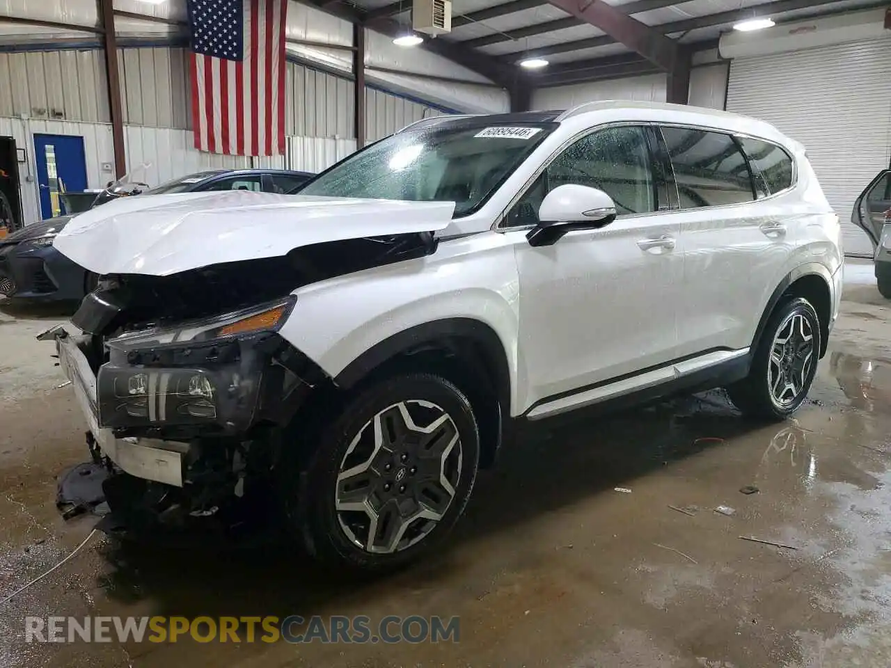 1 fotografías del automóvil dañado 5NMS4DALXPH497906 HYUNDAI SANTA FE 2023