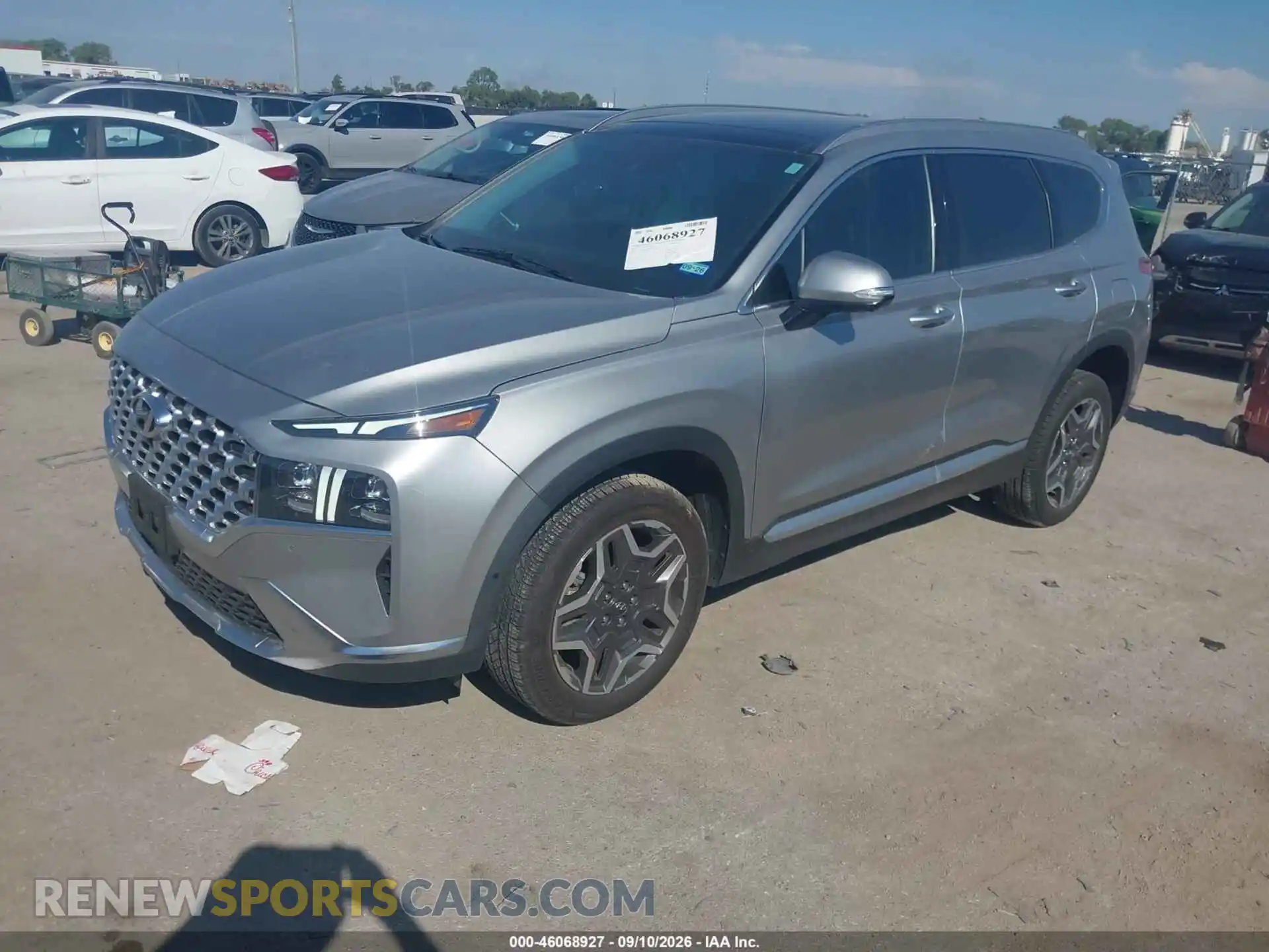 2 Photograph of a damaged car 5NMS4DALXPH538017 HYUNDAI SANTA FE 2023