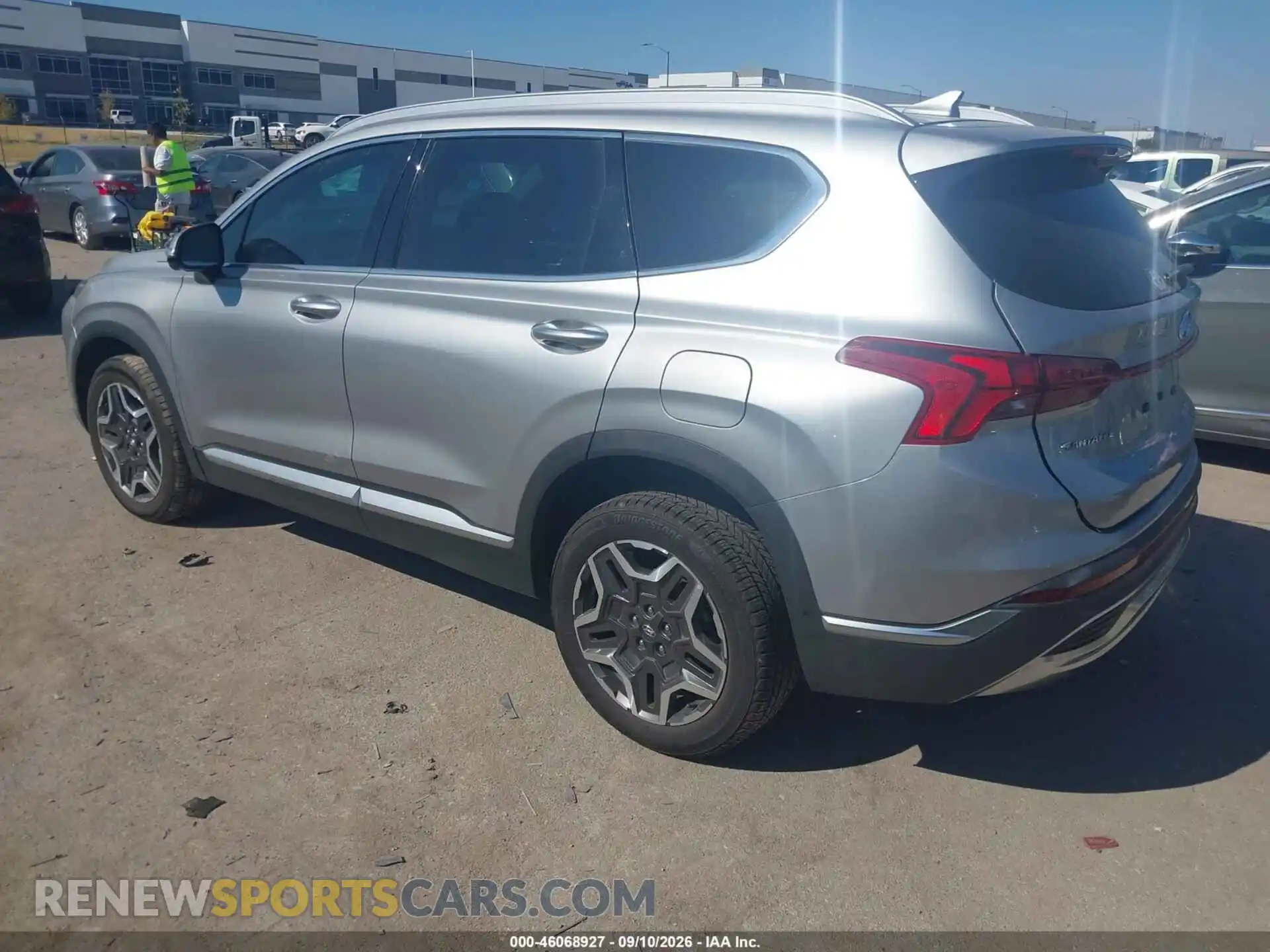 3 Photograph of a damaged car 5NMS4DALXPH538017 HYUNDAI SANTA FE 2023