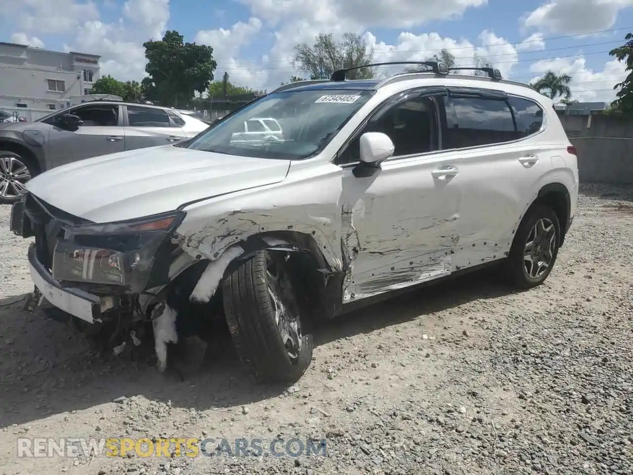 1 Photograph of a damaged car 5NMS4DALXPH573169 HYUNDAI SANTA FE 2023