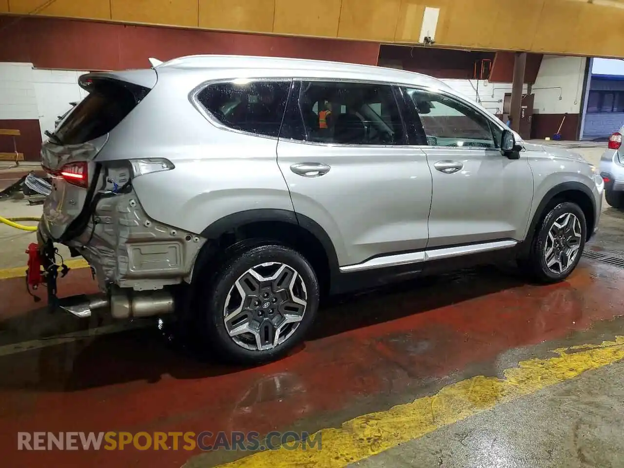 3 Photograph of a damaged car 5NMS4DALXPH588996 HYUNDAI SANTA FE 2023