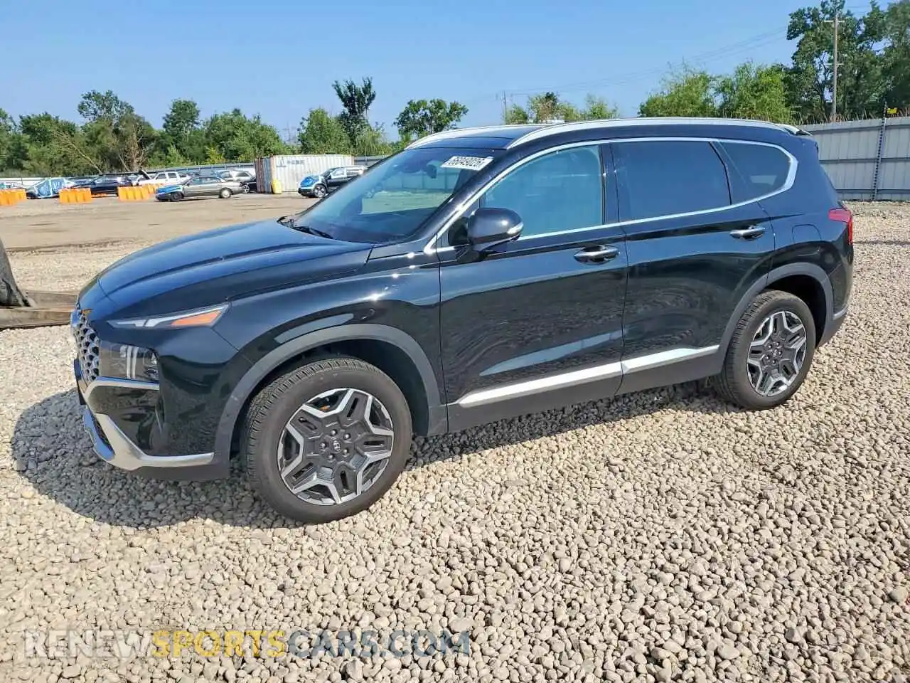 1 Photograph of a damaged car 5NMS4DALXPH654852 HYUNDAI SANTA FE 2023