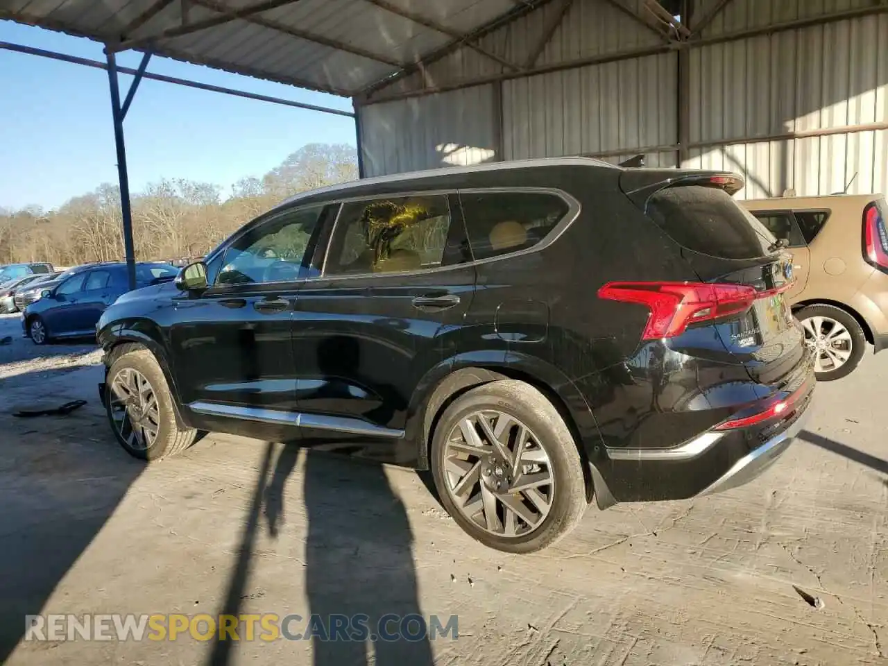 2 Фотография поврежденного автомобиля 5NMS54AL0PH557060 HYUNDAI SANTA FE 2023