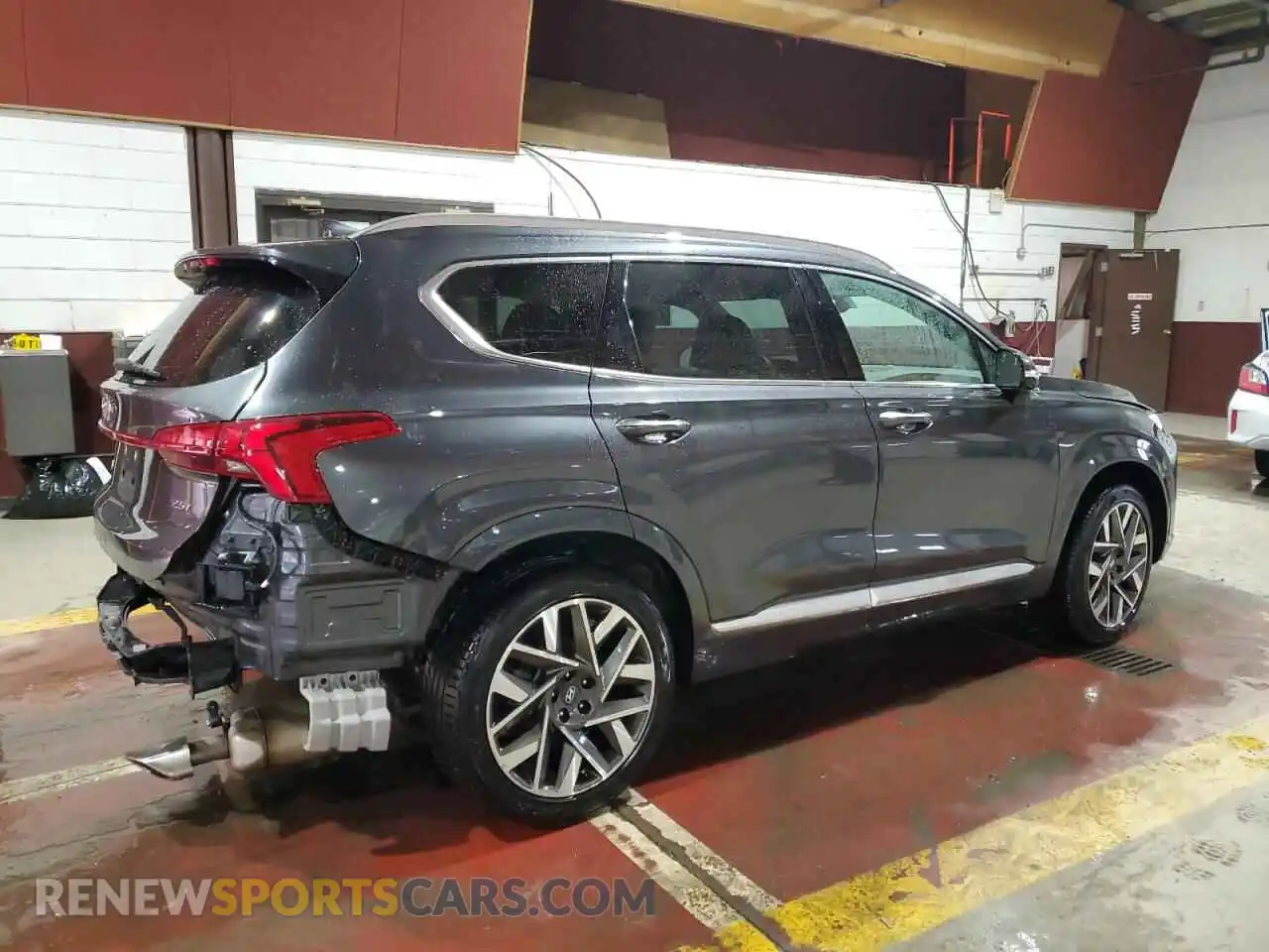 3 Photograph of a damaged car 5NMS54AL0PH643016 HYUNDAI SANTA FE 2023