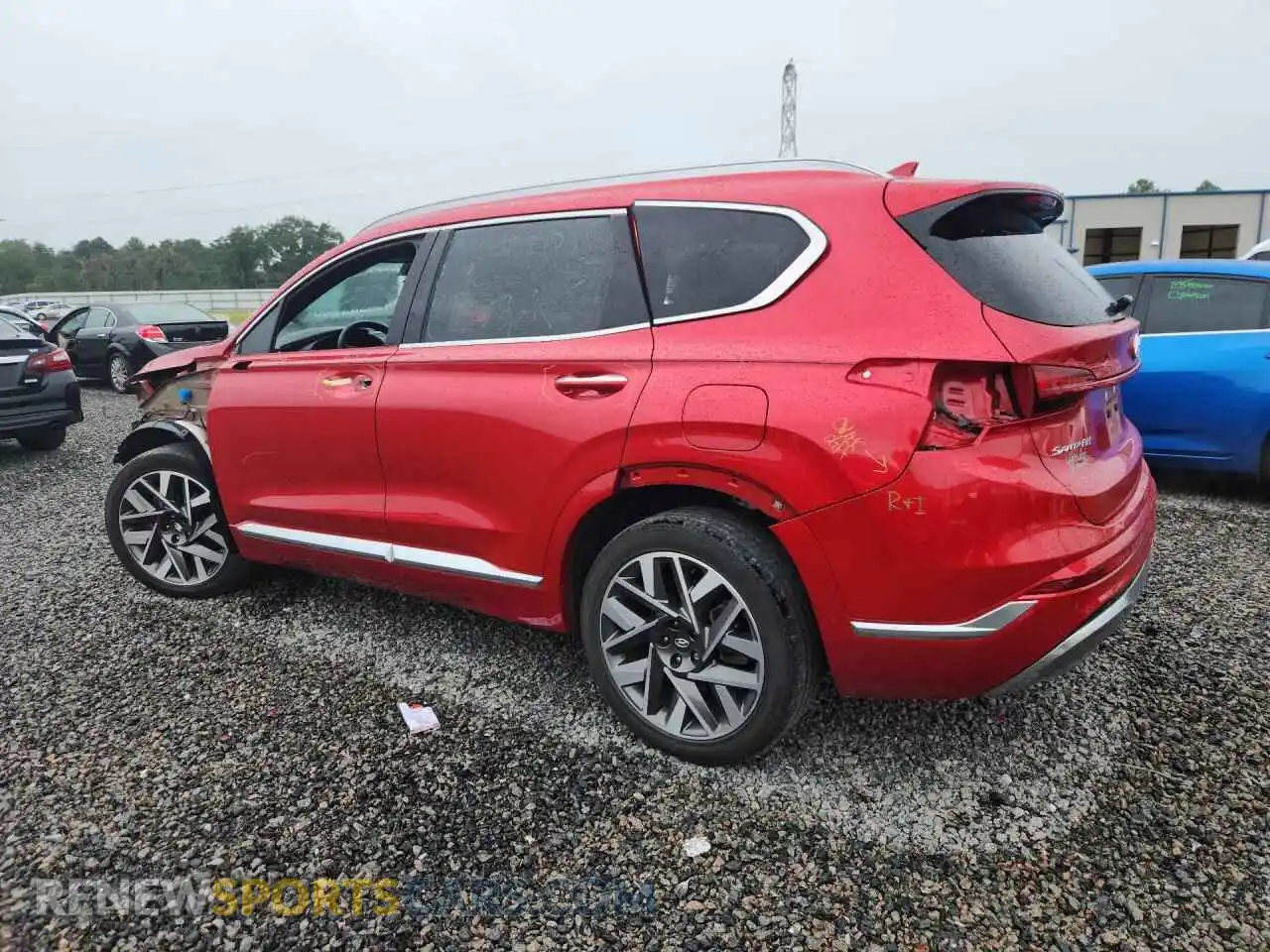 2 Photograph of a damaged car 5NMS54AL1PH512497 HYUNDAI SANTA FE 2023