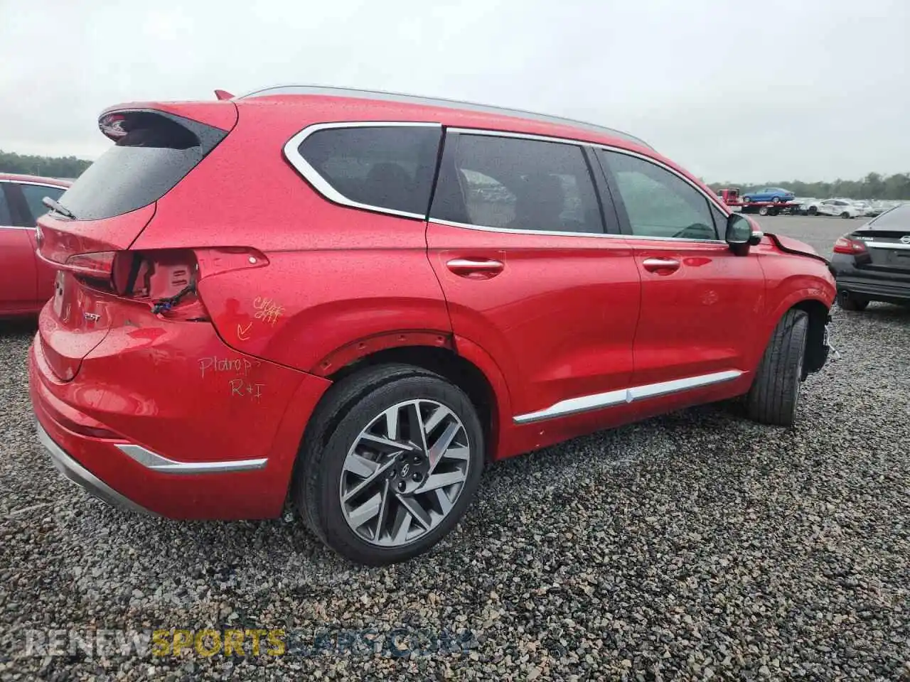 3 Photograph of a damaged car 5NMS54AL1PH512497 HYUNDAI SANTA FE 2023