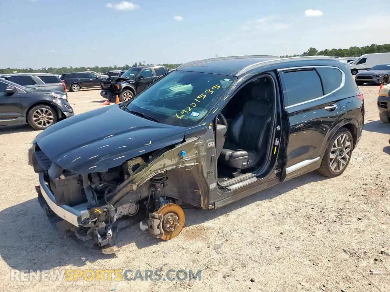 1 Фотография поврежденного автомобиля 5NMS54AL2PH484726 HYUNDAI SANTA FE 2023