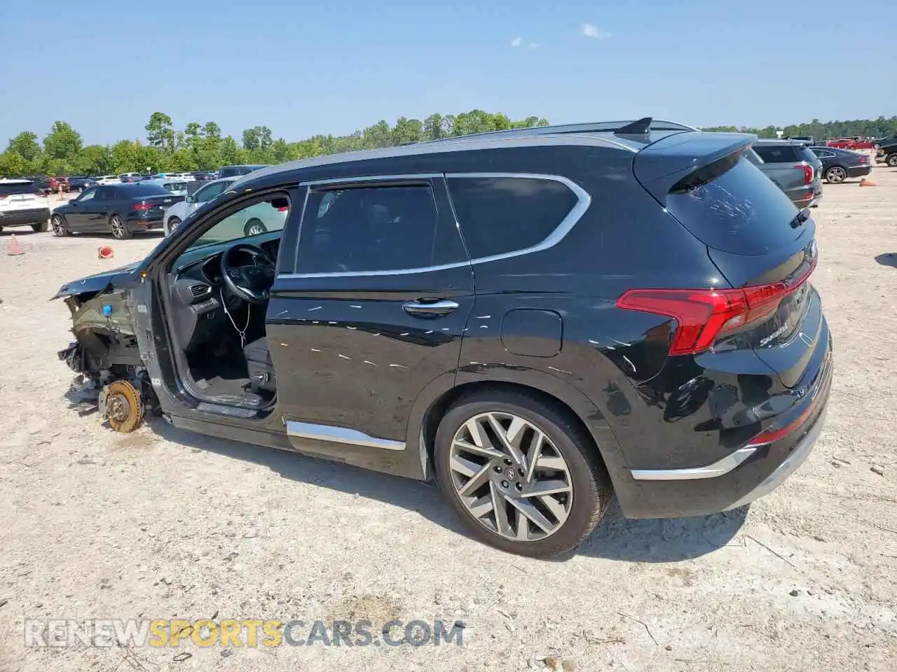 2 Фотография поврежденного автомобиля 5NMS54AL2PH484726 HYUNDAI SANTA FE 2023