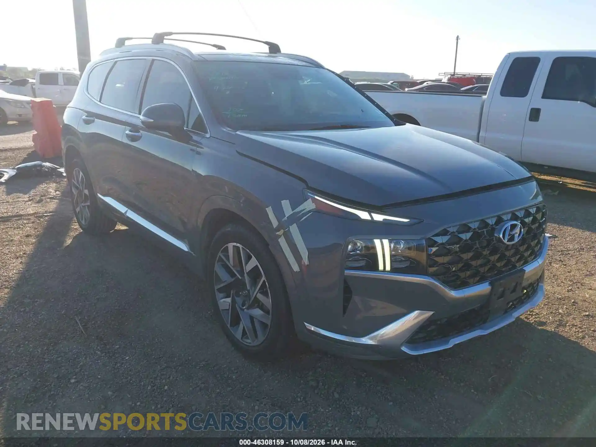 1 Photograph of a damaged car 5NMS54AL2PH496696 HYUNDAI SANTA FE 2023